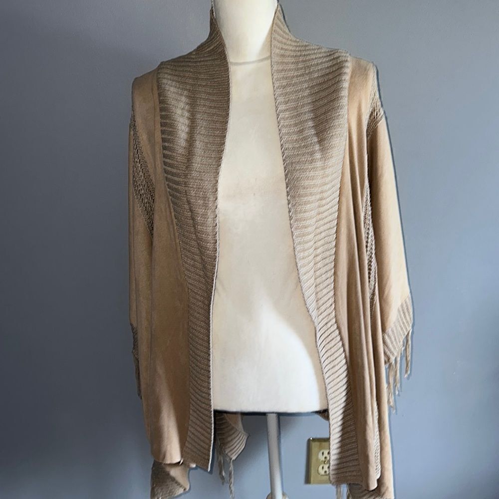 Chicos Bohemian Fringe Wrap!
